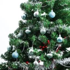 36pcs Baby Blue Christmas Ornaments 1.57in -Christmas Decoration Shop 1.57 Baby Blue Christmas Ball Ornaments 36Pcs 2 600x600 1