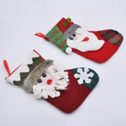 6pcs Assorted Design Christmas Stockings 10in -Christmas Decoration Shop 10 Christmas Stockings 2 600x600 1