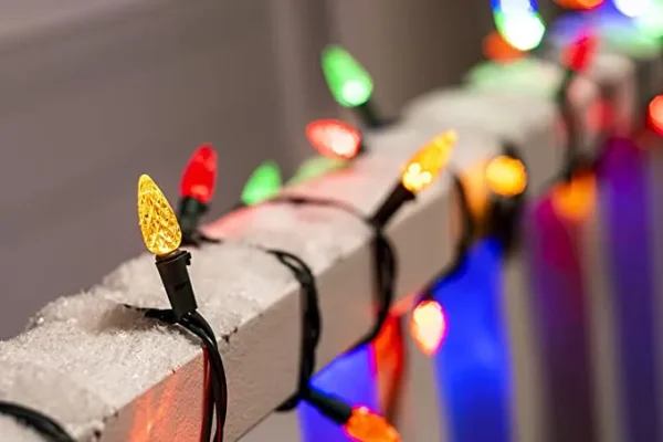 100 LED Warm White Christmas String Lights 34.12ft 8 100 LED Warm White Christmas String Lights 34.12ft - Image 6