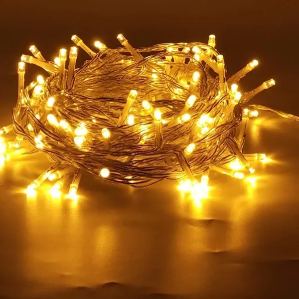 100 Warm White Christmas String Lights 42.3ft 7 100 Warm White Christmas String Lights 42.3ft - Image 5