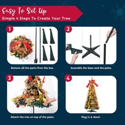 3.33ft 100 Lights Collapsible Christmas Tree Decorated 13 3.33ft 100 Lights Collapsible Christmas Tree Decorated -Christmas Decoration Shop 100 Lights Collapsible Christmas Tree Decorated 1 结果