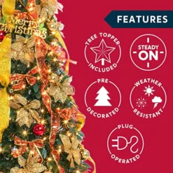 3.33ft 100 Lights Collapsible Christmas Tree Decorated 9 3.33ft 100 Lights Collapsible Christmas Tree Decorated -Christmas Decoration Shop 100 Lights Collapsible Christmas Tree Decorated 3 结果