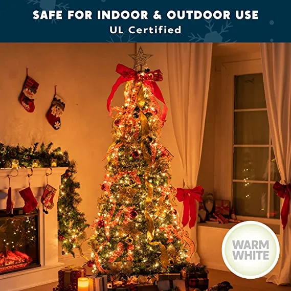 3.33ft 100 Lights Collapsible Christmas Tree Decorated 5 3.33ft 100 Lights Collapsible Christmas Tree Decorated - Image 3