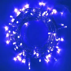 100 LED Blue Led Christmas String Lights