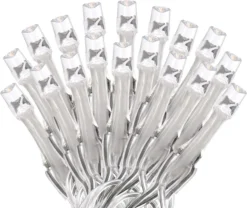 100 LED Blue Led Christmas String Lights -Christmas Decoration Shop 100 count LED Christmas Lights Blue 3 result 1 600x506 1