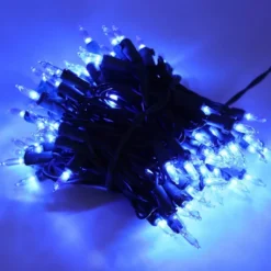 100 LED Blue Led Christmas Lights Decoration 10 100 LED Blue Led Christmas Lights Decoration -Christmas Decoration Shop 100 count LED Christmas Lights Blue 4 result 600x600 1