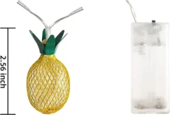 2x10 LED Pineapple Led Fairy String Lights 10ft -Christmas Decoration Shop 10ft 10 LED Pineapple Fairy String Lights 2 Pack 4 result 600x406 1