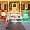 10ft Gingerbread Man Christmas Inflatable -Christmas Decoration Shop 10ft Gingerbread Man Christmas Inflatable 5 600x600 1