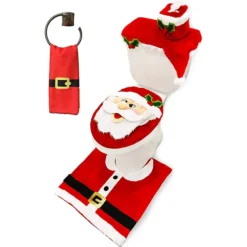 10pcs Santa And Snowman Themes Bathroom Decoration 10 10pcs Santa And Snowman Themes Bathroom Decoration -Christmas Decoration Shop 10pcs Santa and Snowman Themes Bathroom Decoration 2