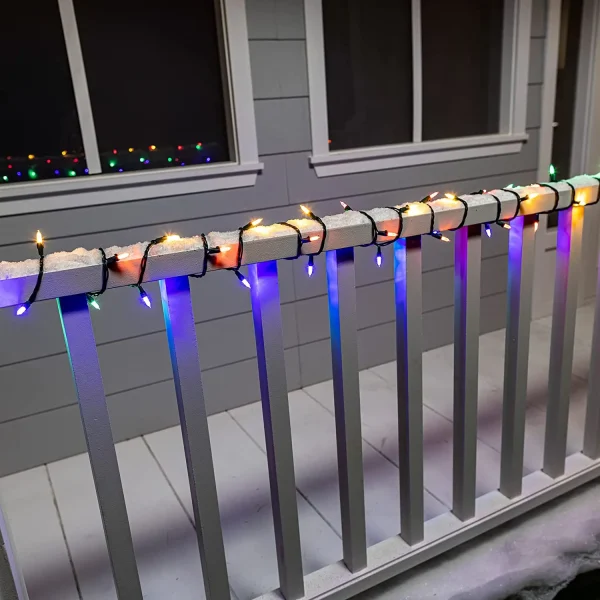 3x150 Multicolor Green Wire String Lights 116.1ft 6 3x150 Multicolor Green Wire String Lights 116.1ft - Image 4