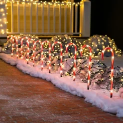 12pcs Christmas Candy Cane Pathway 17in -Christmas Decoration Shop 12Pcs Christmas Candy Cane Pathway 17in 6 result 600x600 1