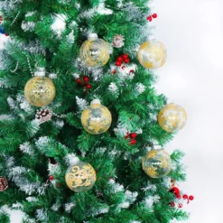 12pcs Gold Print Transparent Christmas Ball Ornaments 3.15in 13 12pcs Gold Print Transparent Christmas Ball Ornaments 3.15in -Christmas Decoration Shop 12Pcs Gold Print Transparent Ball Ornaments 3.15in 6 result 600x600 1