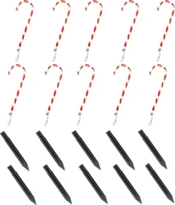 12pcs Christmas Candy Cane Pathway Markers 17in 11 12pcs Christmas Candy Cane Pathway Markers 17in -Christmas Decoration Shop 17 Christmas Candy Cane Pathway Markers 3 result 600x705 1
