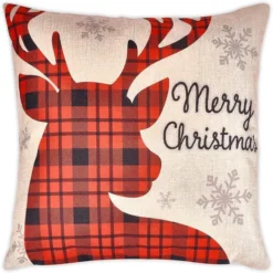 Christmas Buffalo Pillow Covers 18in -Christmas Decoration Shop 18 Christmas Buffalo Pillow Covers 4 result 600x600 1