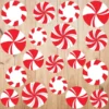 18pcs Peppermint Floor Decals