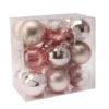 18pcs Shatterproof Pink Christmas Ornaments 6cm 1 18pcs Shatterproof Pink Christmas Ornaments 6cm -Christmas Decoration Shop 18Pcs 6CM Christmas Ornaments with Gradient Pink 6 scaled 600x600 1