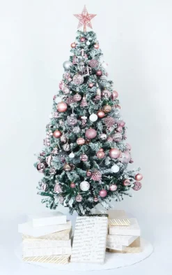 18pcs Rose Gold Christmas Ball Ornaments -Christmas Decoration Shop 18Pcs Christmas Ball Ornaments Rosegold 6 result 600x955 1