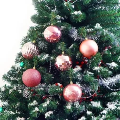 18pcs Rose Gold Christmas Ball Ornaments -Christmas Decoration Shop 18pcs Rose Gold Christmas Ball Ornaments 2 600x600 1