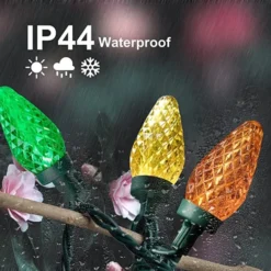 50 LED Warm White Christmas String Lights 49.54ft -Christmas Decoration Shop 1Pcs 50 LED Christmas String Lights 49 7 600x600 1