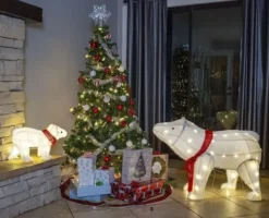 2pcs LED Christmas Polar Bear Plush Yard Lights 11 2pcs LED Christmas Polar Bear Plush Yard Lights -Christmas Decoration Shop 2 Pcs Plush Polar Bears LED Yard Lights 6 1 600x486 1