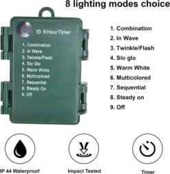 Christmas Holiday Wreath With Multicolored Lights 20in -Christmas Decoration Shop 20 Christmas Holiday Wreath with Multicolored Lights 4 result 600x614 1