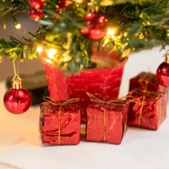 Artificial Mini Tabletop Christmas Tree Prelit Set 22in -Christmas Decoration Shop 20 Tabletop Christmas Tree Prelit 4 result 600x600 1