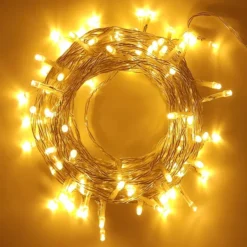 200 LED Christmas White String Lights 10 200 LED Christmas White String Lights -Christmas Decoration Shop 200 count LED Christmas Light 3 result 600x600 1
