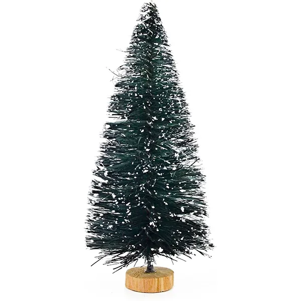 24pcs Mini Snow Frosted Artificial Christmas Trees 5 24pcs Mini Snow Frosted Artificial Christmas Trees - Image 3