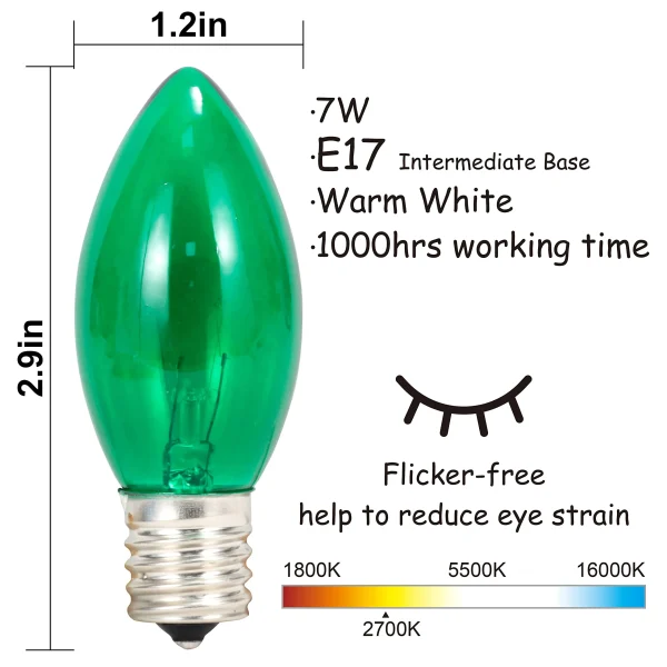 24pcs Multicolor Christmas Pathway Marker String Lights 7 24pcs Multicolor Christmas Pathway Marker String Lights - Image 5