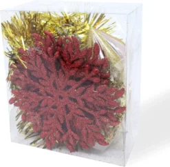 24Pcs Ornaments With 12 Pcs Snow Flakes 3.15in 11 24Pcs Ornaments With 12 Pcs Snow Flakes 3.15in -Christmas Decoration Shop 24Pcs Ornaments with 12 Pcs Snow Flakes 3.15in 600x589 1