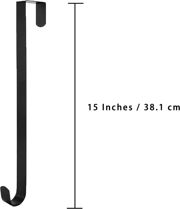 50 LED Battery Operated Snow Flocked Wreath 24in 7 50 LED Battery Operated Snow Flocked Wreath 24in - Image 5