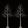 2pcs 96 LED White Birch Tree Decoration With Lights 6ft -Christmas Decoration Shop 2Pcs 96 LED White Birch Tree Decoration with Lights 6ft 6 600x600 1