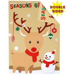 2pcs Welcome Burlap Christmas House Flags -Christmas Decoration Shop 2Pcs Christmas Burlap Welcome Flag 4