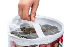 2Pcs Clear Gift Wrap Organizers Set(White) -Christmas Decoration Shop 2Pcs Clear Gift Wrap Organizers SetWhite 5 1 600x400 1