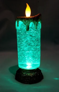 2pcs Flameless Led Candles With Glitter Swirls -Christmas Decoration Shop 2Pcs Flameless Led Candles With Glitter Swirls 4 result 600x933 1