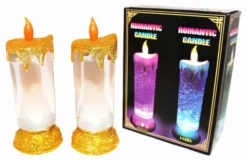 2pcs Flameless Led Candles With Glitter Swirls -Christmas Decoration Shop 2Pcs Flameless Led Candles With Glitter Swirls 6 result 600x392 1