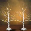 2pcs LED Christmas Warm White Birch Tree -Christmas Decoration Shop 2Pcs LED Birch Tree with 24 Lights 24in 1 result 600x600 1
