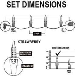 200 LED Christmas Mini String Lights 52.2ft 12 200 LED Christmas Mini String Lights 52.2ft -Christmas Decoration Shop 2Sets100count Multi Color Christmas Light 5 result