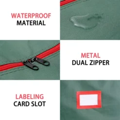 2pcs Green Christmas Tree Storage Bags 48in 10 2pcs Green Christmas Tree Storage Bags 48in -Christmas Decoration Shop 2pcs Green Christmas Tree Storage Bags 48in 3 1 600x600 1