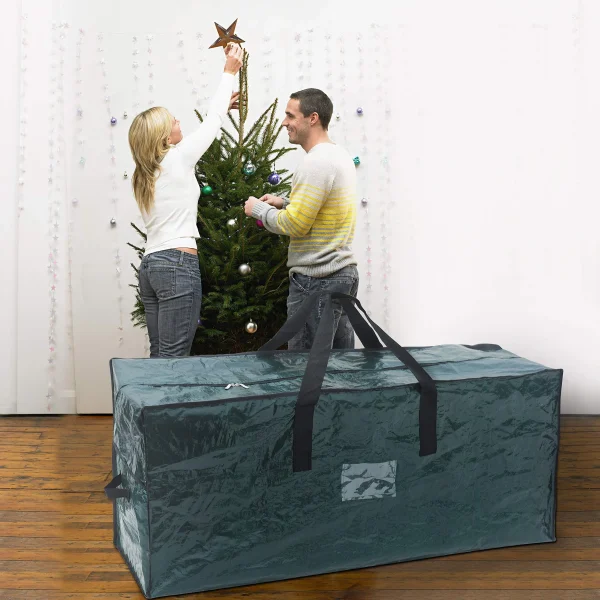 2Pcs Christmas Tree Storage Bag Set 8 2Pcs Christmas Tree Storage Bag Set - Image 6