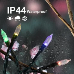 2x50 LED Multicolor Led Green Wire String Lights 17.3ft 10 2x50 LED Multicolor Led Green Wire String Lights 17.3ft -Christmas Decoration Shop 2x50 Multicolor LED Green Wire String Lights 3 result 600x600 1