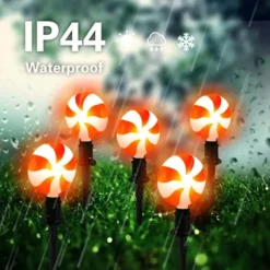 2x7 Christmas Lollipop Pathway String Lights -Christmas Decoration Shop 2x7 Christmas Lollipop Pathway String Lights 1 600x600 1