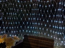 300 LED Pure White Led Net Lights 6.5x15ft -Christmas Decoration Shop 300 LED Net Lights Pure White 4 600x451 1
