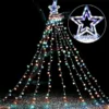 345 LED 8 Lighting Modes Waterfall Lights 16.4ft -Christmas Decoration Shop 345 LED 8 Lighting Modes Waterfall Lights 5 600x600 1