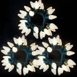 3x25 LED Warm White C9 Led Christmas String Lights -Christmas Decoration Shop 3Pcs 25 LED Count Christmas String Lights 16 2 600x600 1