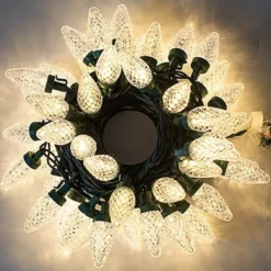 3x25 LED Warm White C9 Led Christmas String Lights -Christmas Decoration Shop 3Pcs 25 LED Count Christmas String Lights 16 3 600x600 1