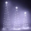 3pcs 218 Pre-Lit LED Christmas Light Yard Decorations -Christmas Decoration Shop 3Pcs Lighted Spiral Christmas Tree Set LED Cool White 1 result 600x600 1