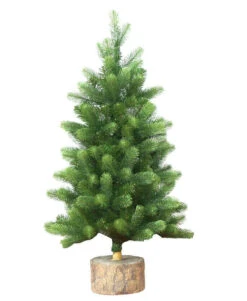 King Of Christmas 3' Royal Fir Tabletop Tree Unlit -Christmas Decoration Shop 3 Royal Fir Small Tree Unlit