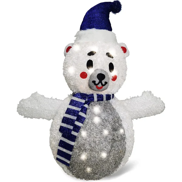 3ft 100 LED Collapsible Bear Yard Light 4 3ft 100 LED Collapsible Bear Yard Light - Image 2