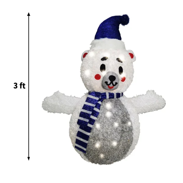 3ft 100 LED Collapsible Bear Yard Light 8 3ft 100 LED Collapsible Bear Yard Light - Image 6